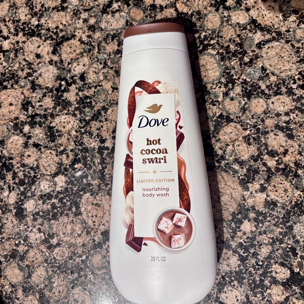 NEW DISCONTINUED Dove Hot Cocoa Swirl Body Wash